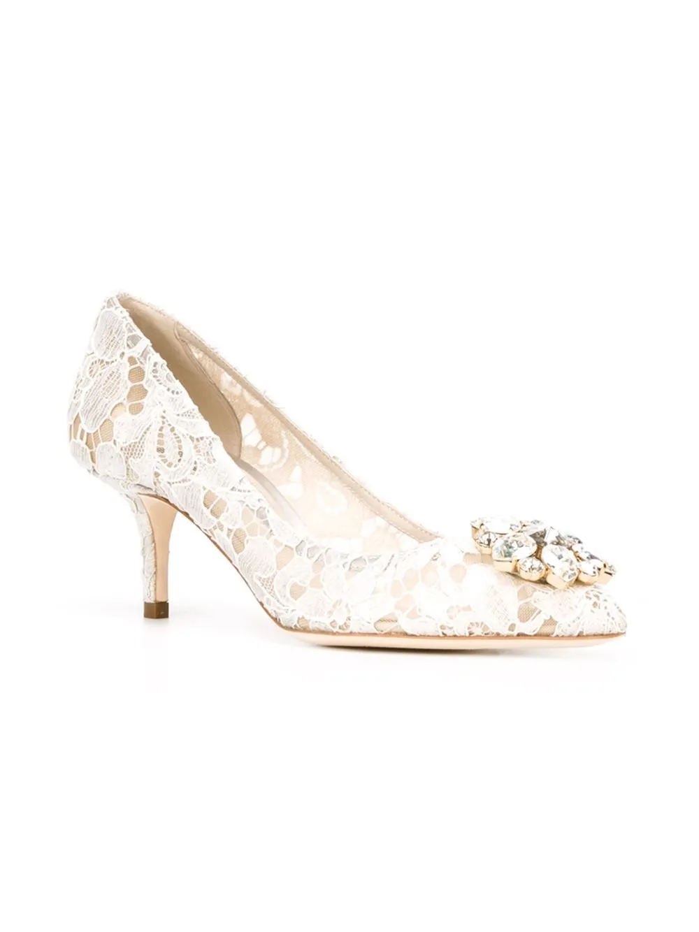 Dolce & Gabbana Bellucci Taormina Lace Pumps
