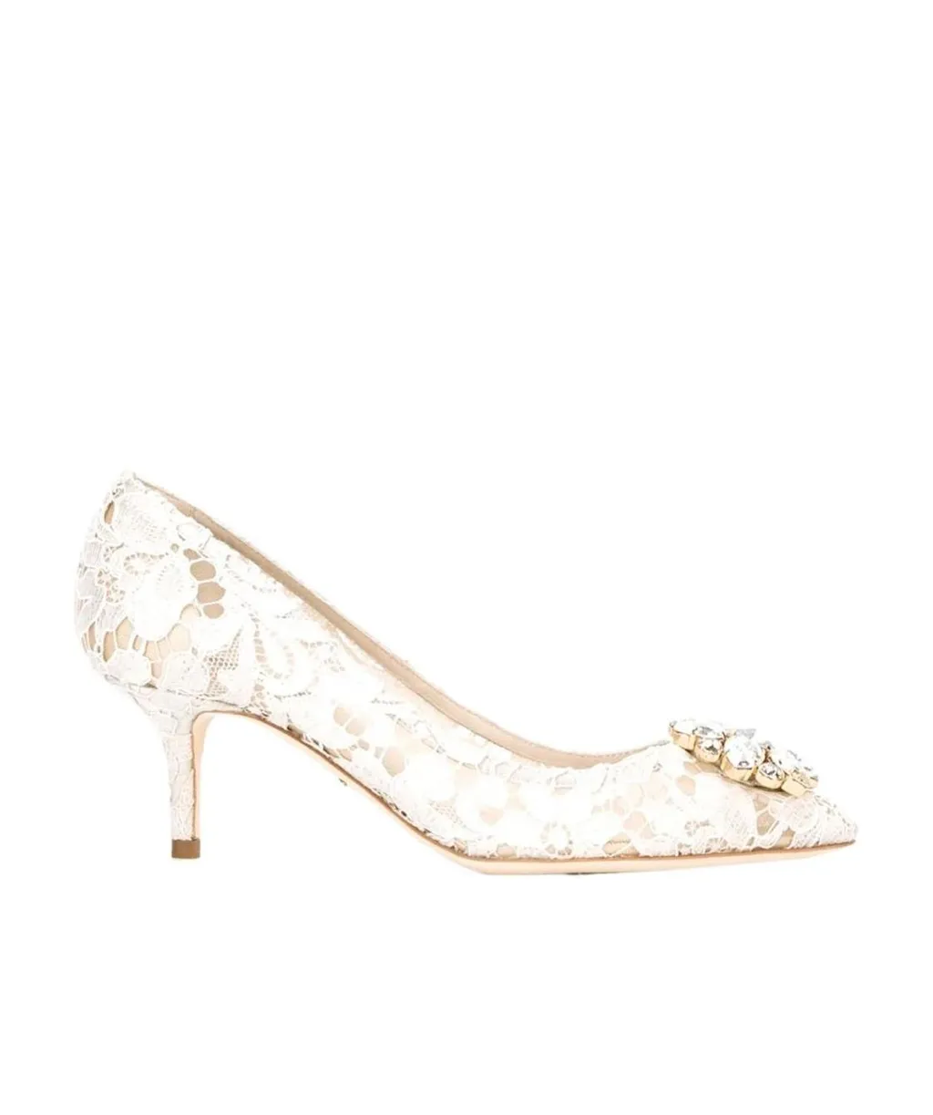 Dolce & Gabbana Bellucci Taormina Lace Pumps