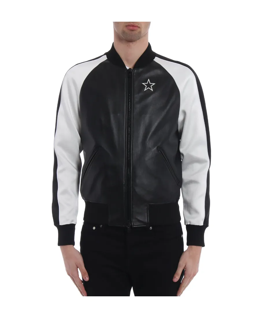 Embroidery Star Pilot Jacket