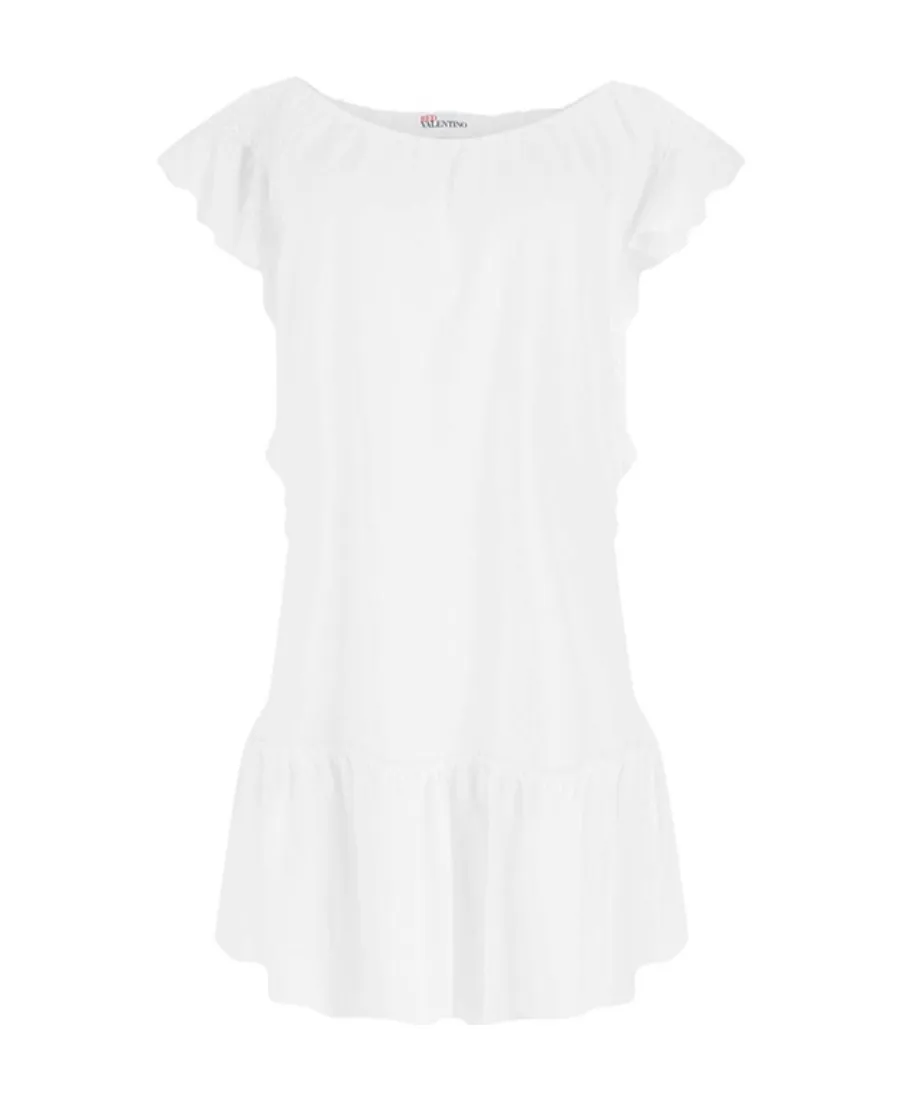 Shoulder-Length Design Dress
