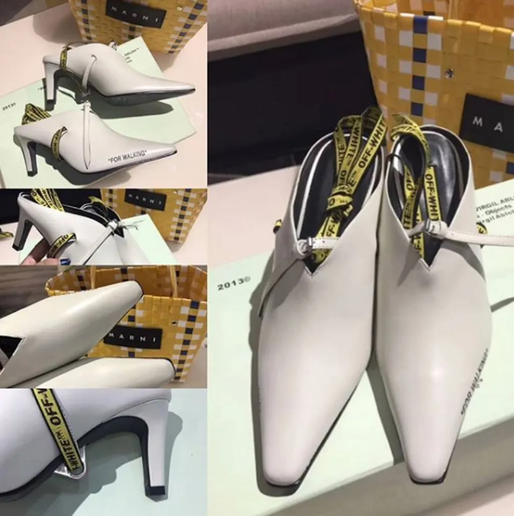 For Walking Cowhide Muller Shoes