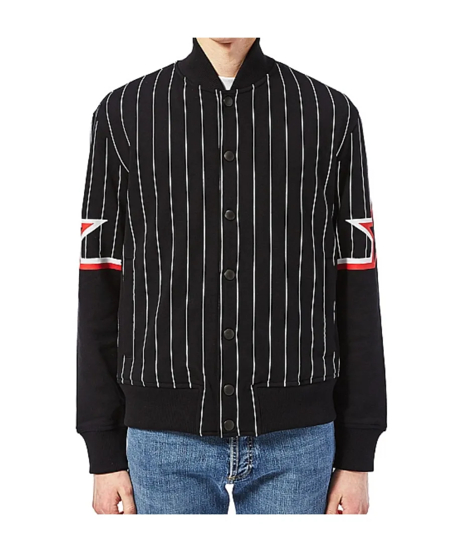 Striped Pilot Jacket