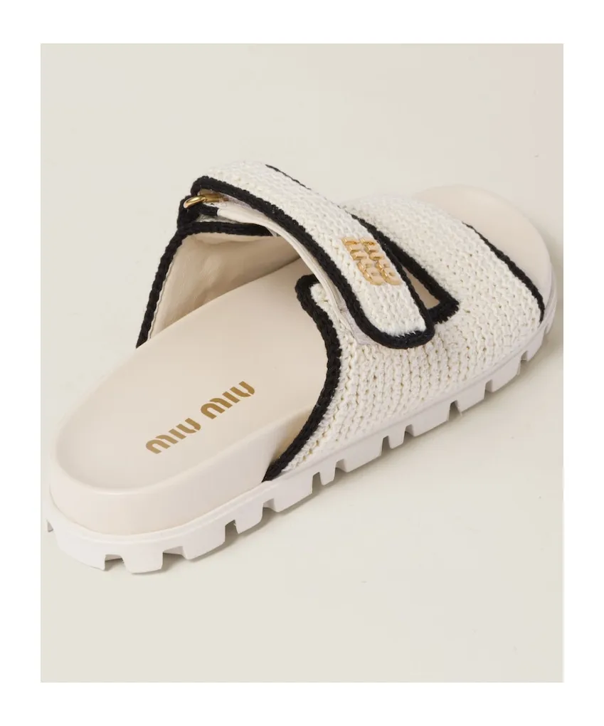 Crochet Knit Slides