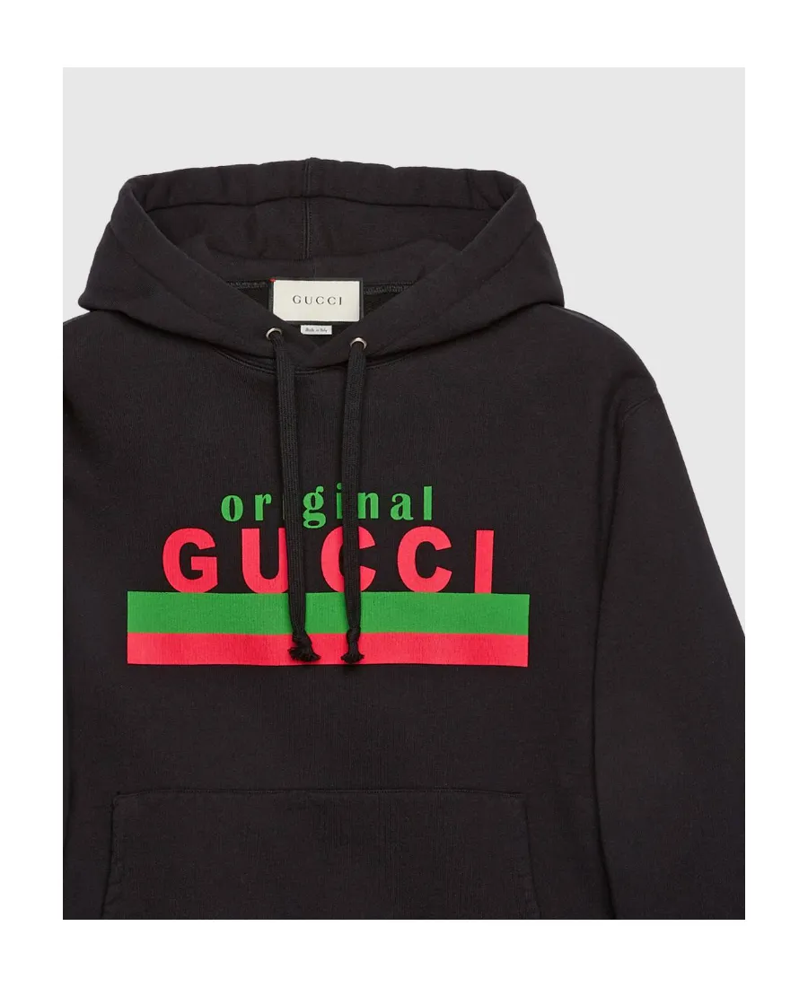 Original Gucci Printed Hoodie