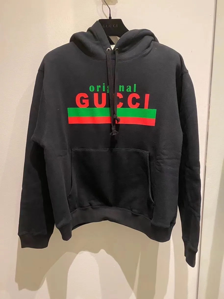 Original Gucci Printed Hoodie