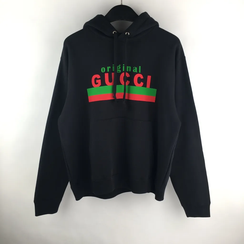 Original Gucci Printed Hoodie