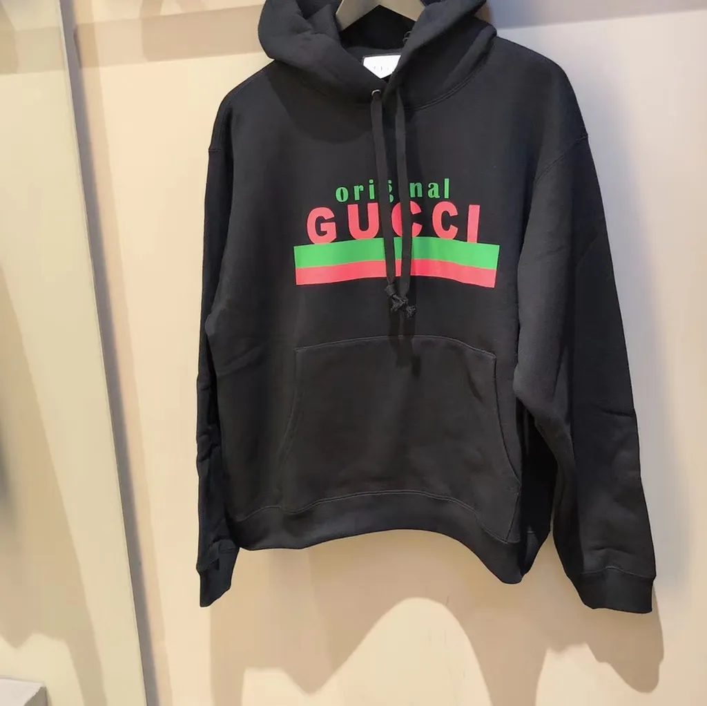 Original Gucci Printed Hoodie