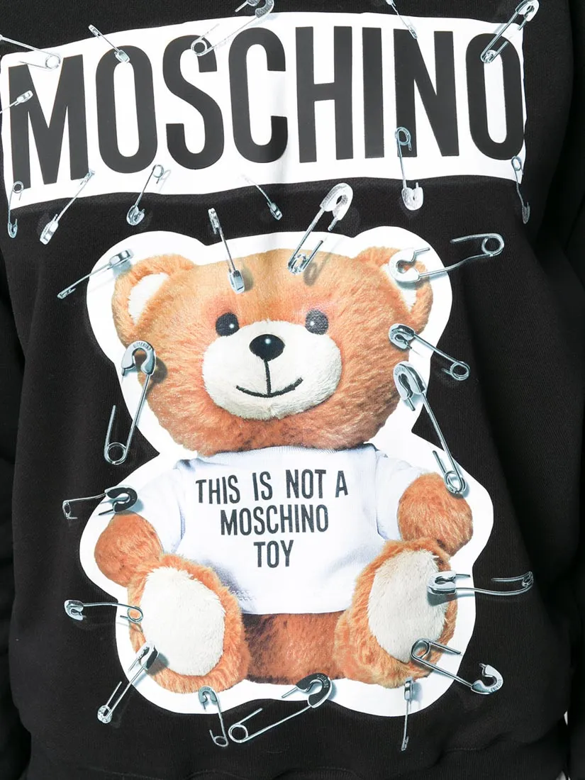 Paper Clip Bear Hoodie