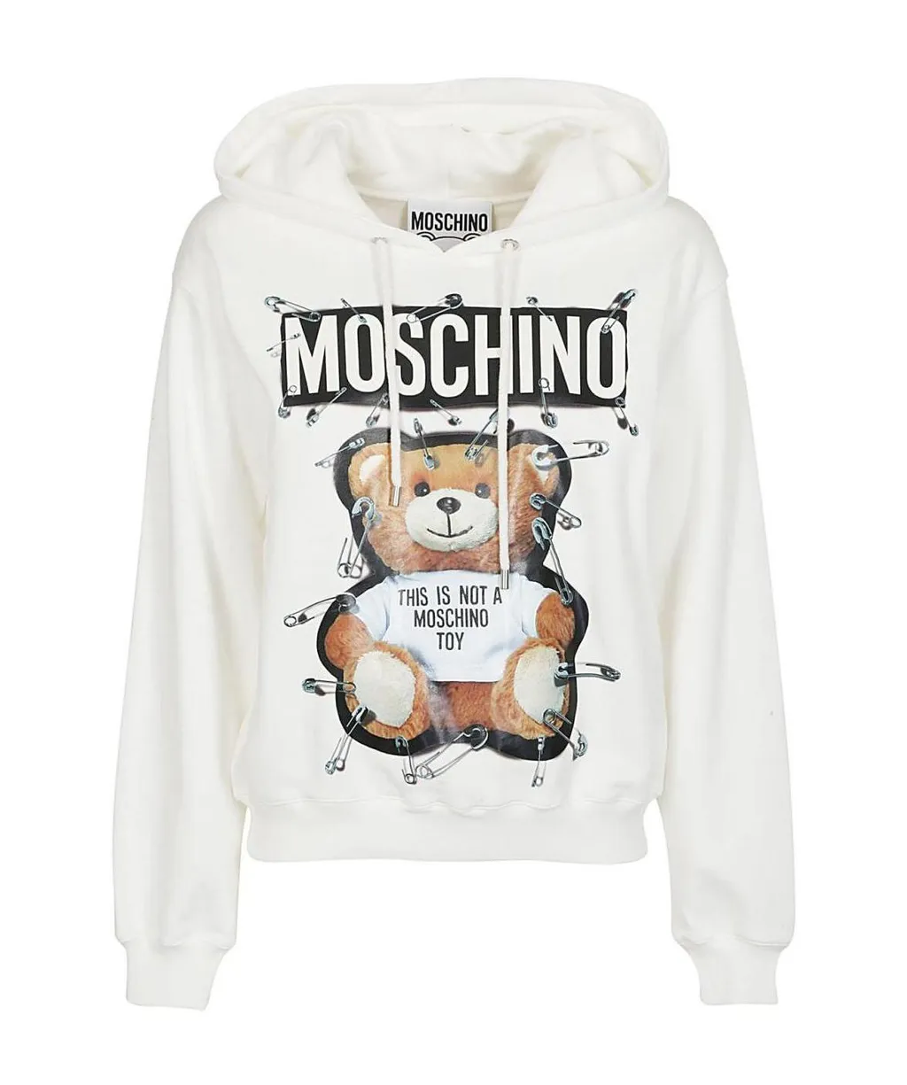 Paper Clip Bear Hoodie