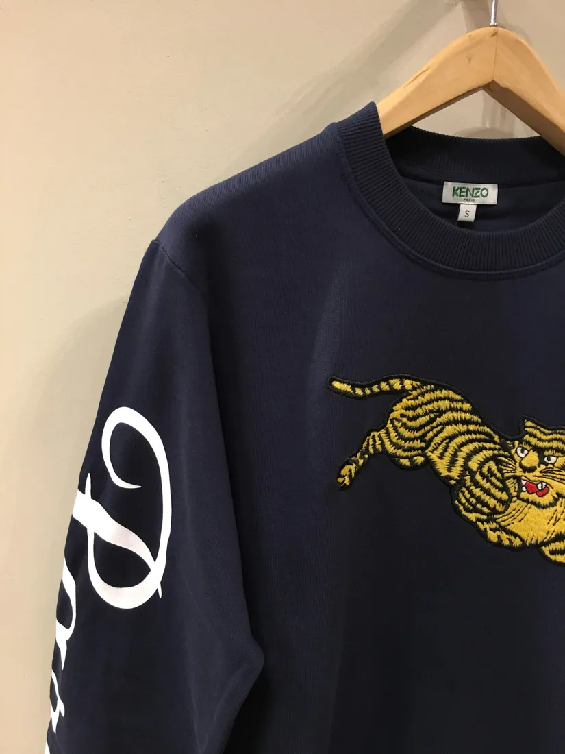 Jumping Tiger Pullover