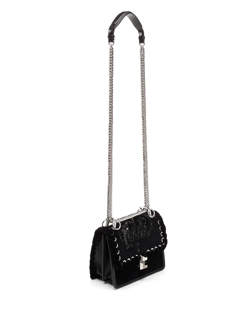 Kan I Logo Embellished Shoulder Bag