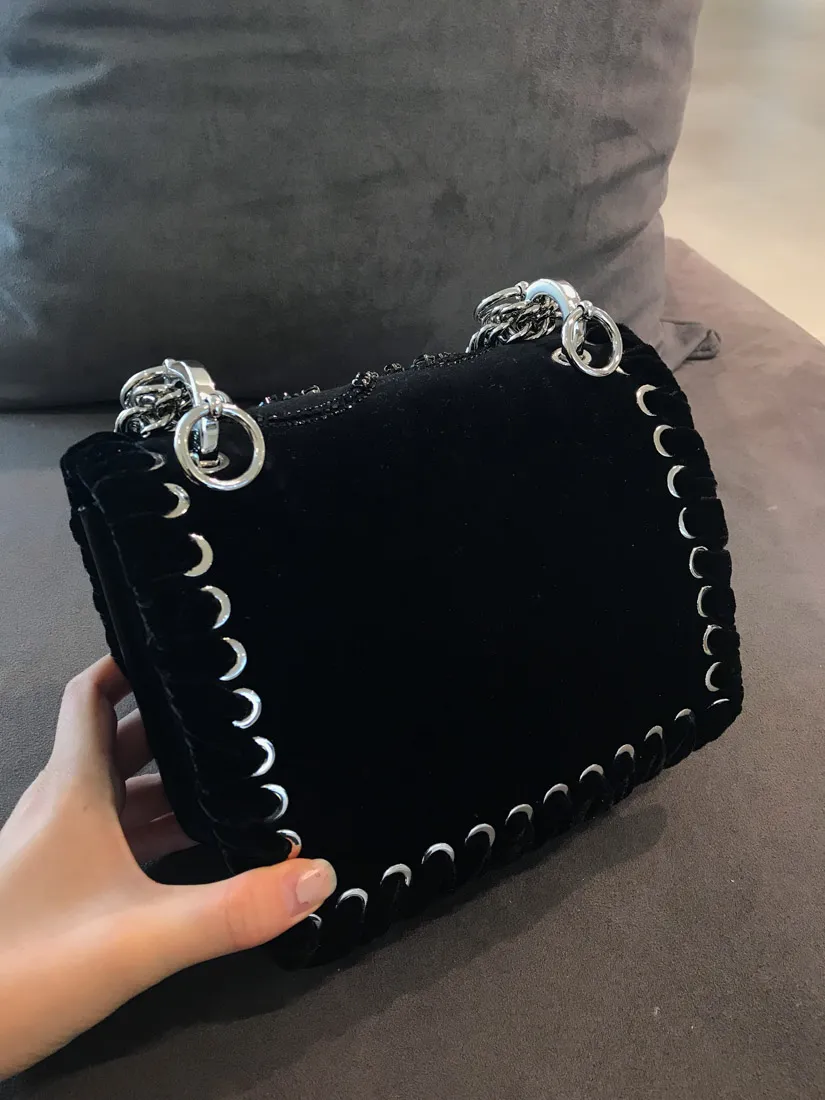Kan I Logo Embellished Shoulder Bag