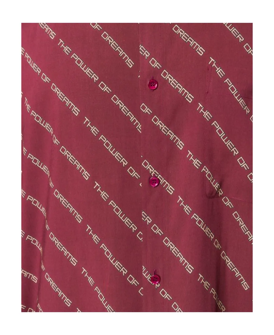 Logo Printed Silhouette Shirt