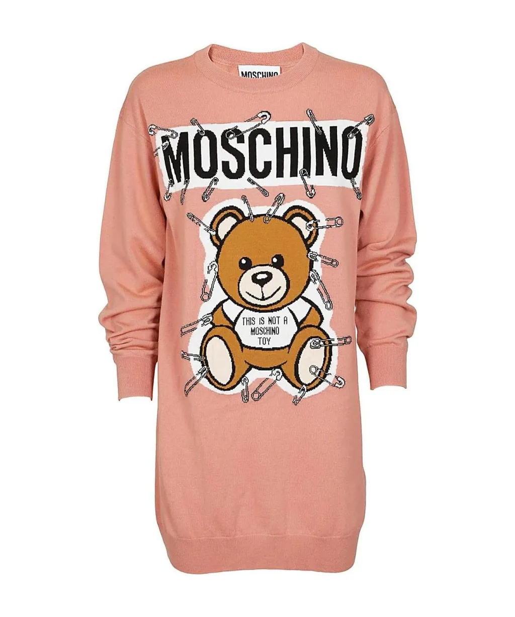 Teddy Bear Inlaid Jumper Sweater