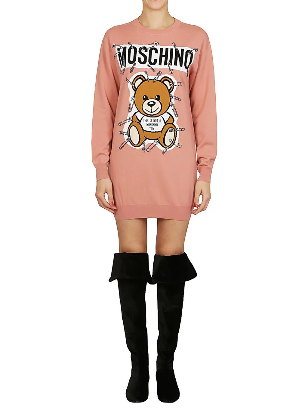 Teddy Bear Inlaid Jumper Sweater