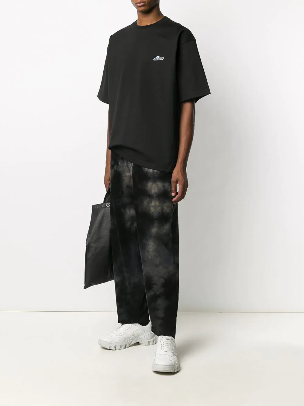 Logo-Patch Cotton T-Shirt