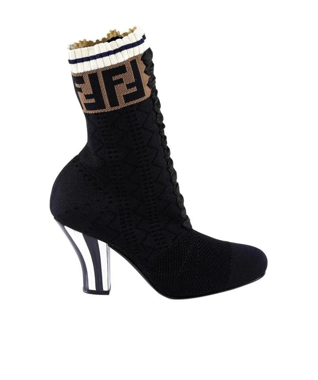 Knitted Ankle Boots