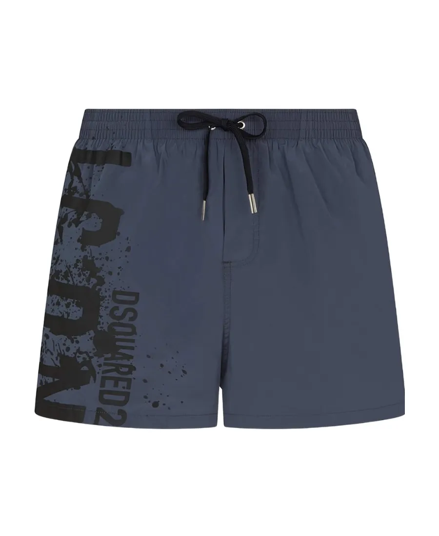 Dsquared2 Logo Printed Swim Shorts