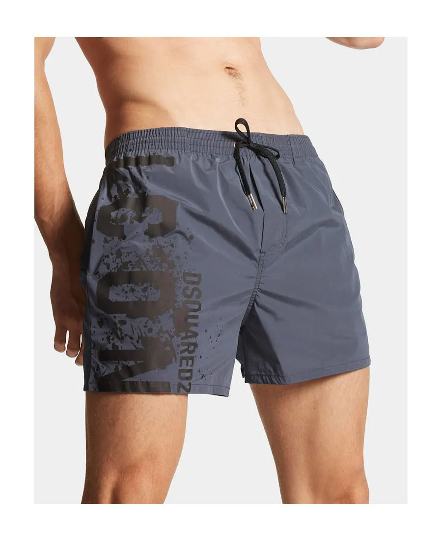 Dsquared2 Logo Printed Swim Shorts