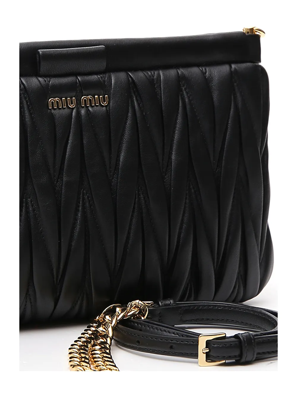 Matelassé Quilted Crossbody Bag