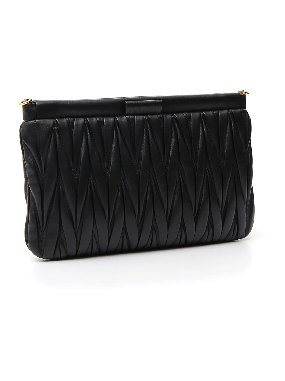 Matelassé Quilted Crossbody Bag