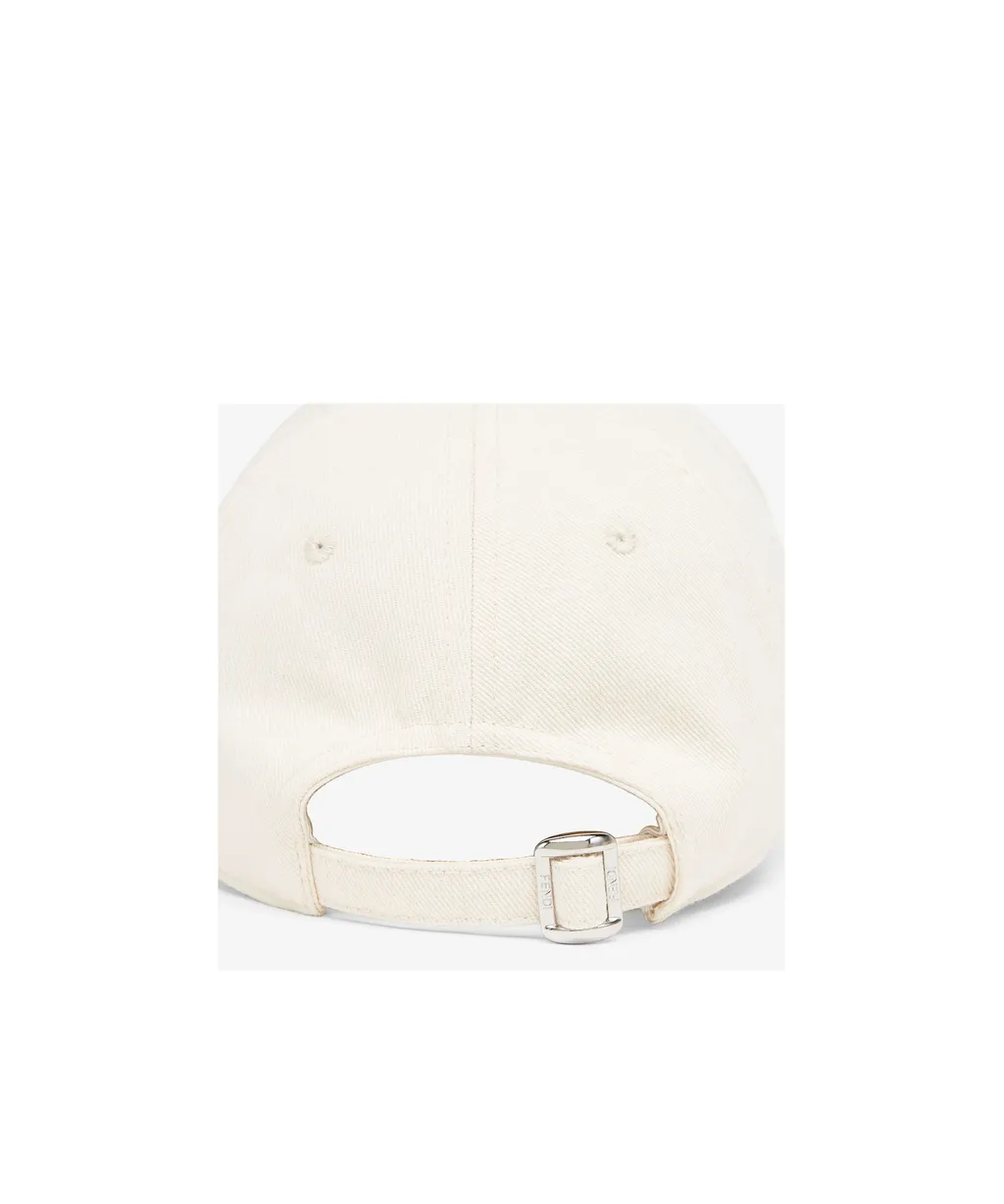 Fendi Roma Logo Embroidered Baseball Cap