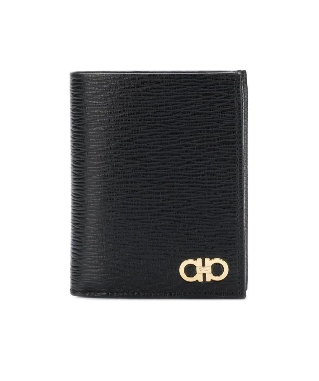 Salvatore Ferragamo Gancini Bi-Fold Wallet
