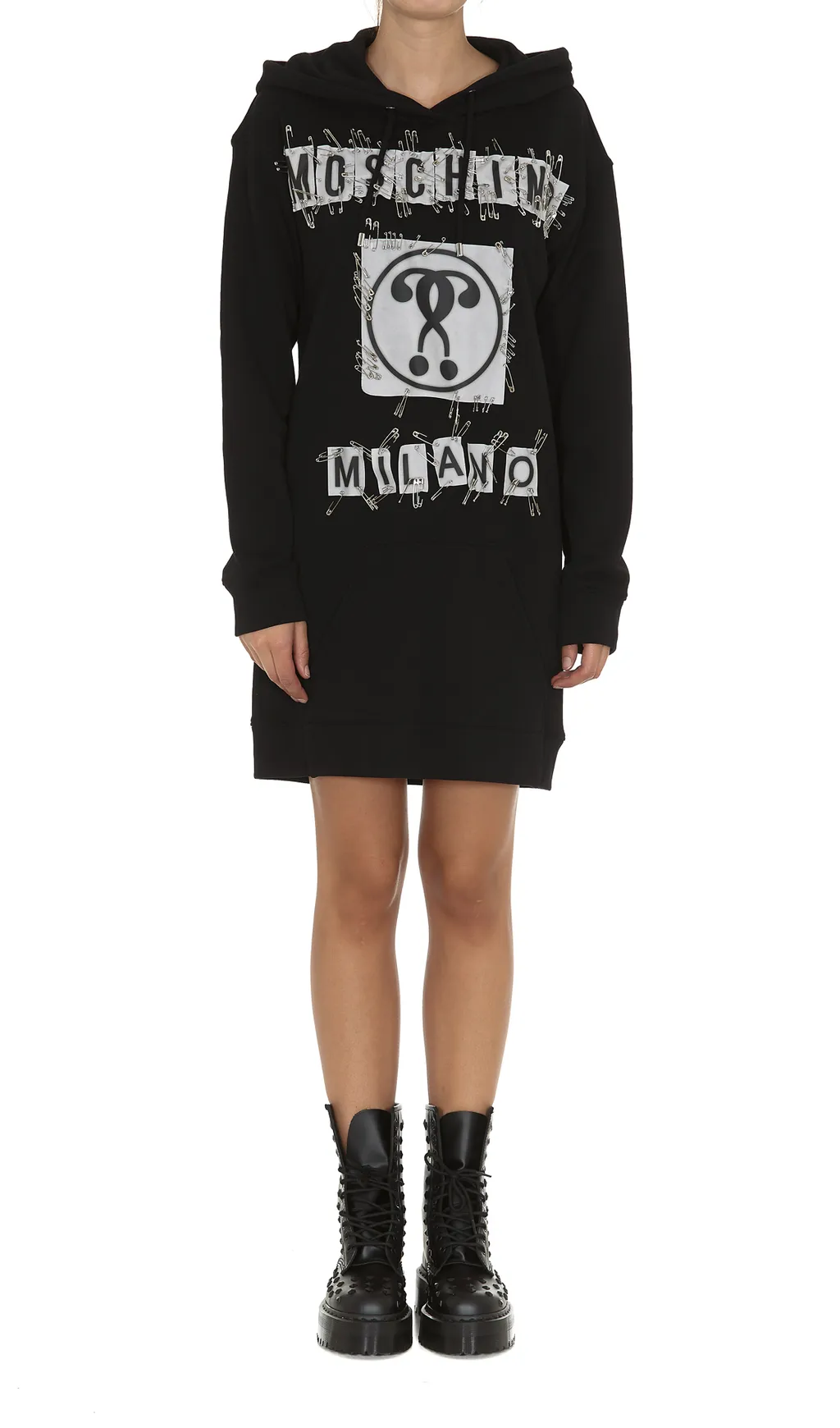 Paperclip Decoration Logo Dress