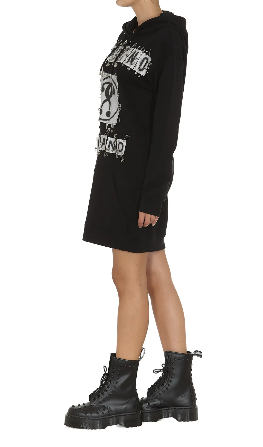 Paperclip Decoration Logo Dress