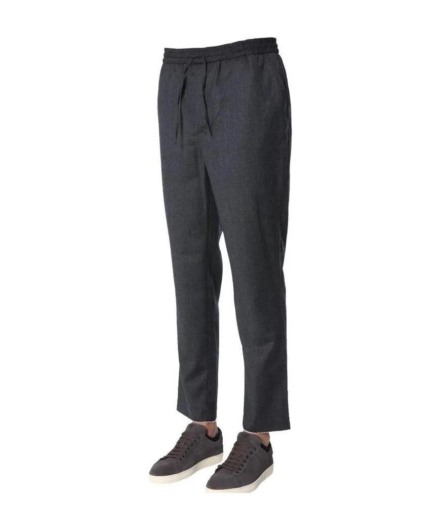 Ami Drawstring Cropped Pants