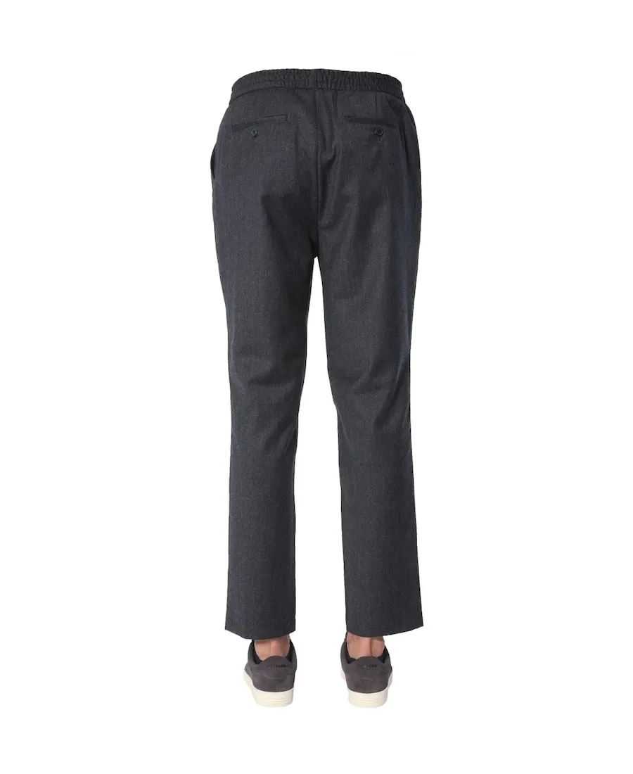 Ami Drawstring Cropped Pants