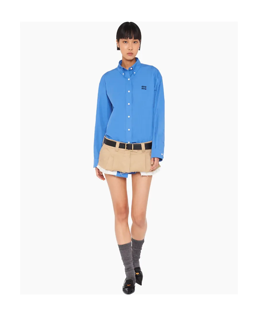 Oversized Poplin Shirt