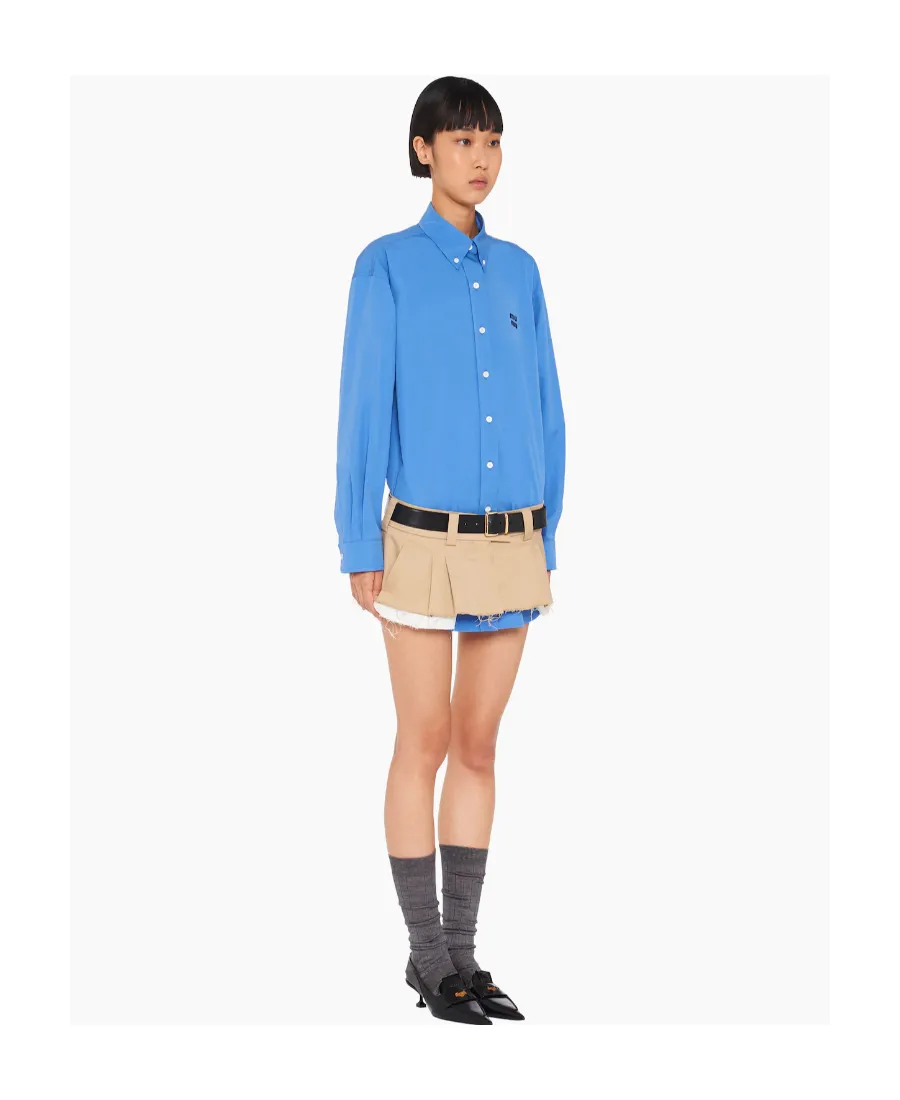Oversized Poplin Shirt