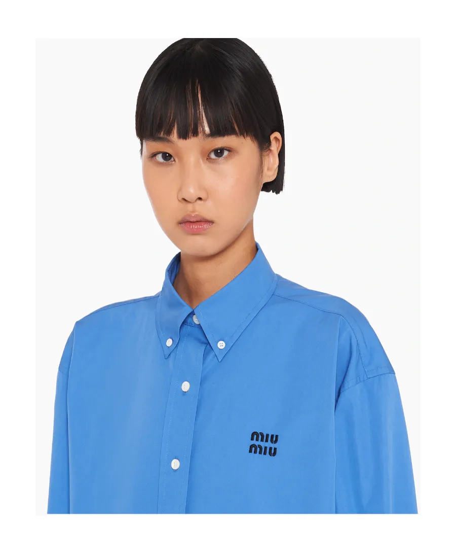 Oversized Poplin Shirt