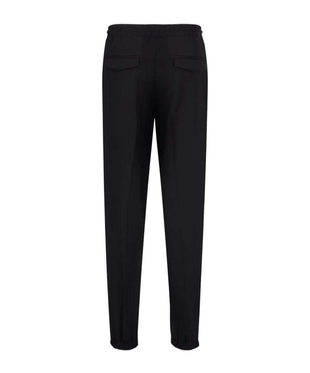 Dark Blue Drawstring Sweatpants