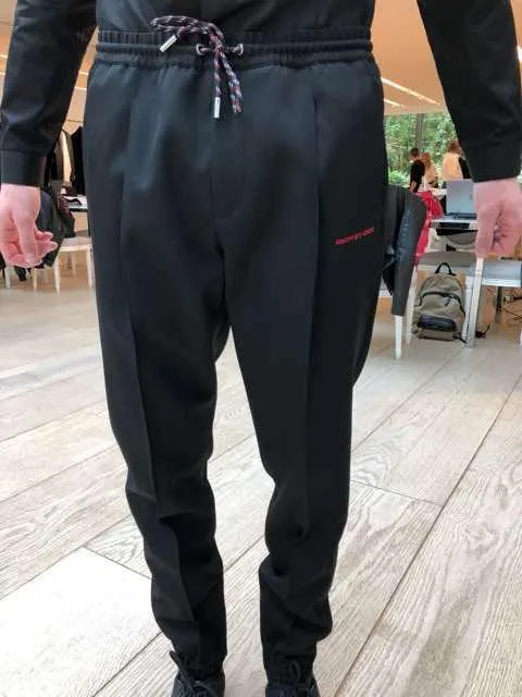 Dark Blue Drawstring Sweatpants