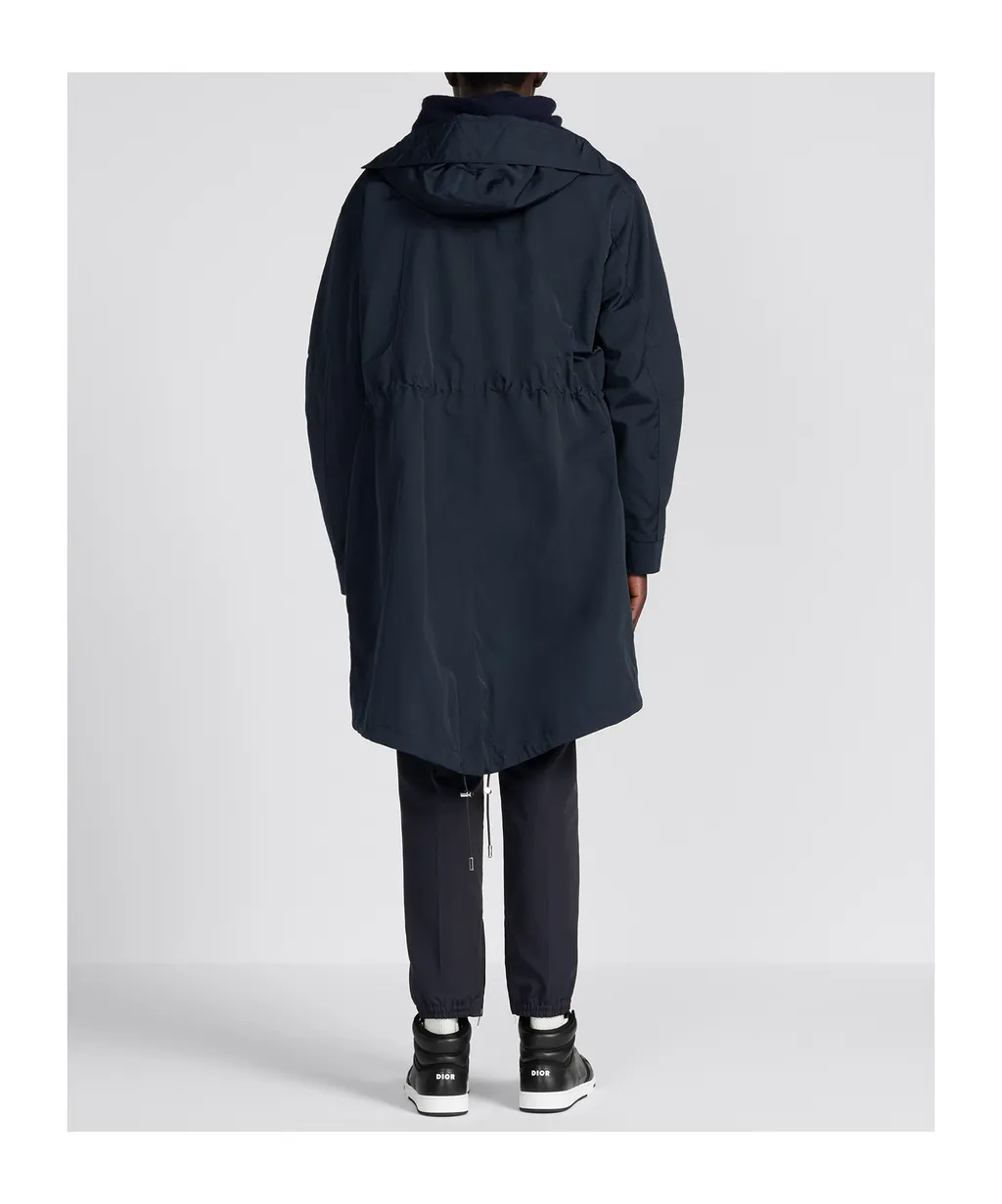 Dior Homme Zip-Up Hooded Parka