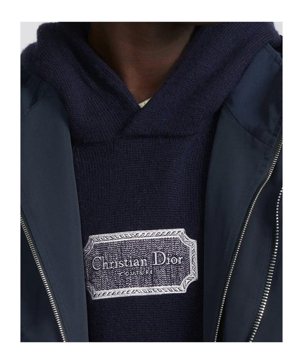 Dior Homme Zip-Up Hooded Parka