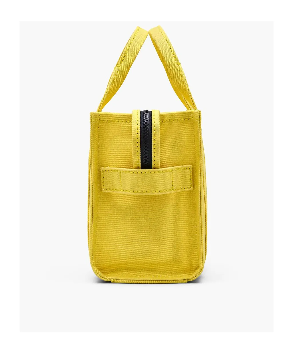 Marc Jacobs Logo Printed Zip-Up Small Tote Bag