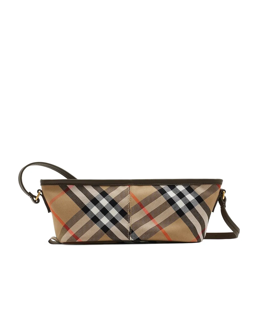 Burberry Vintage Check Zipped Mini Shoulder Bag