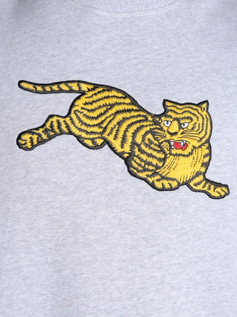 Tiger Embroidered Pullover
