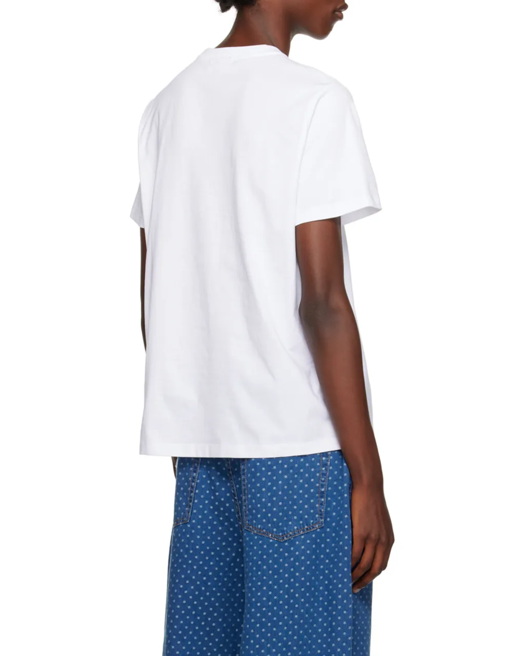 Ganni Logo-Printed Crewneck T-Shirt