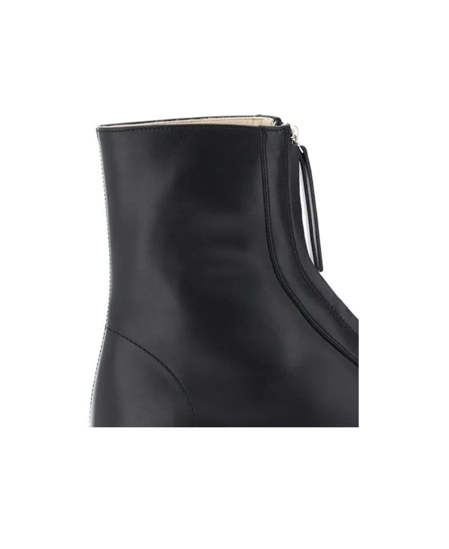 The Row Zipped Ankle Boots