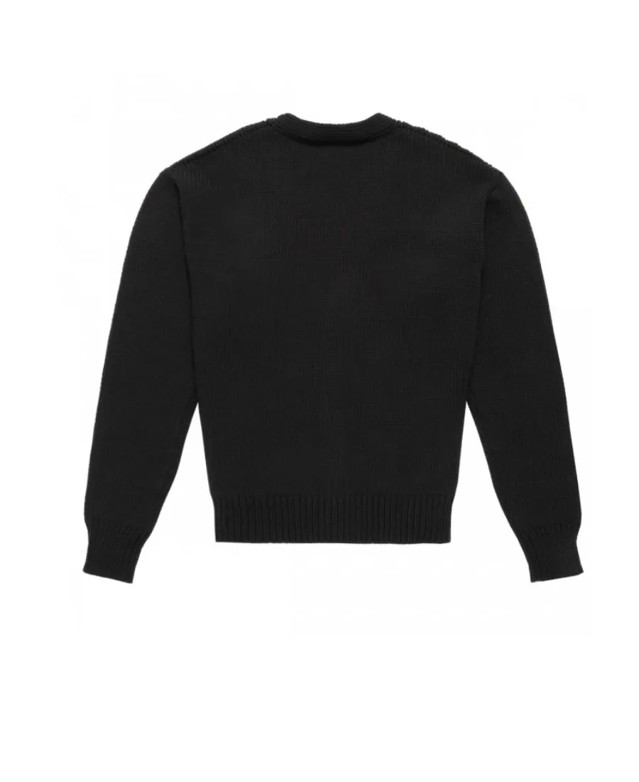 Off-White Logo Patch V-Neck Cardigan