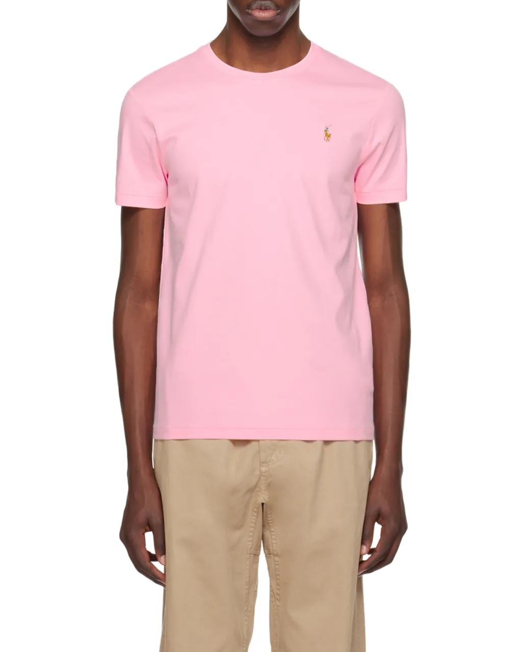 Polo Ralph Lauren Logo Embroidered Crewneck T-Shirt