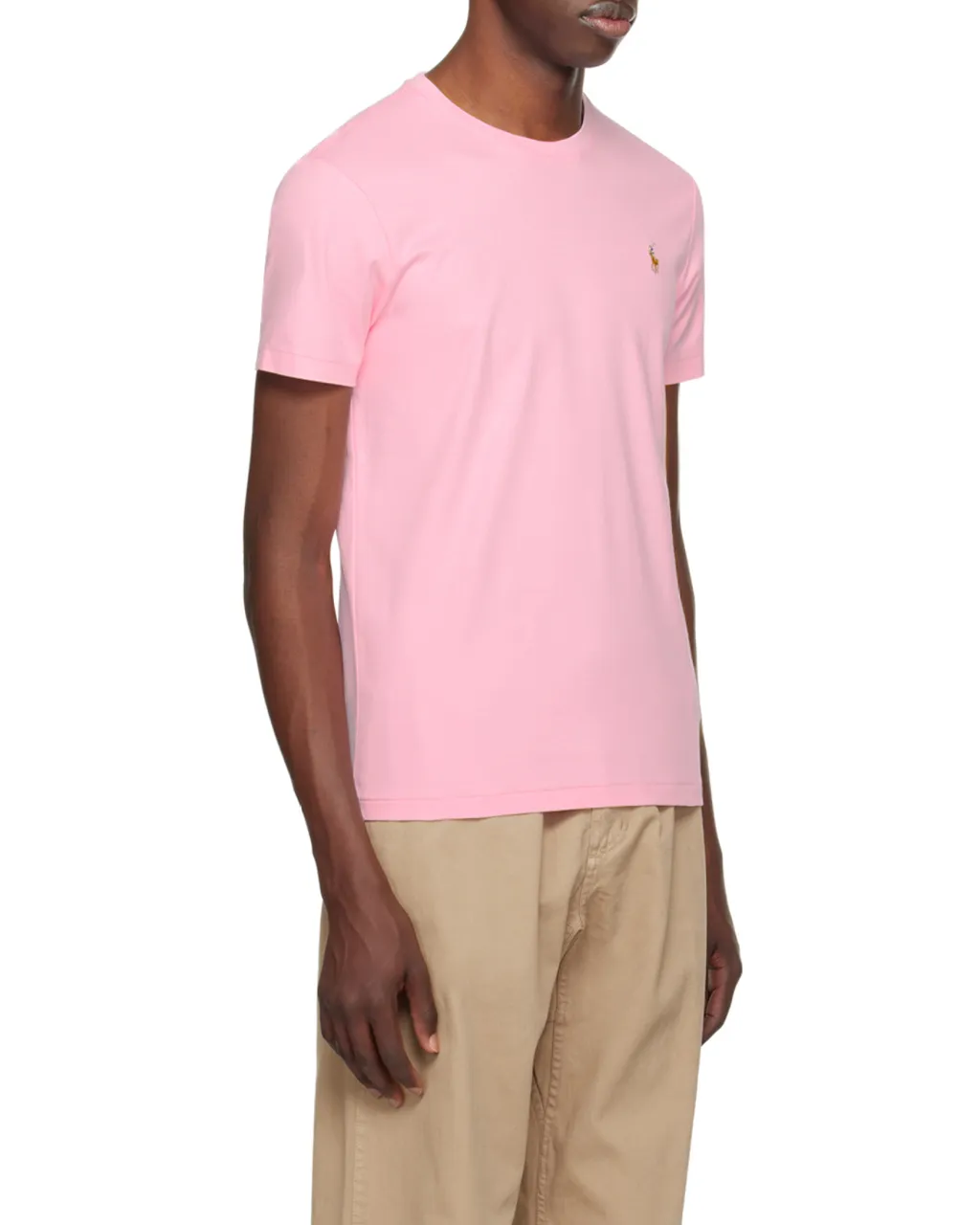 Polo Ralph Lauren Logo Embroidered Crewneck T-Shirt