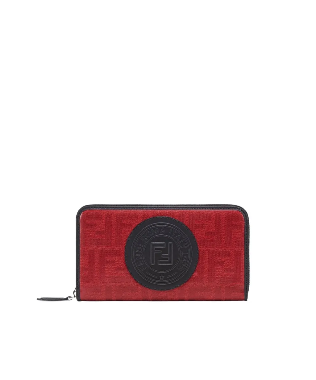 Wrap Zipper Ff Logo Wallet