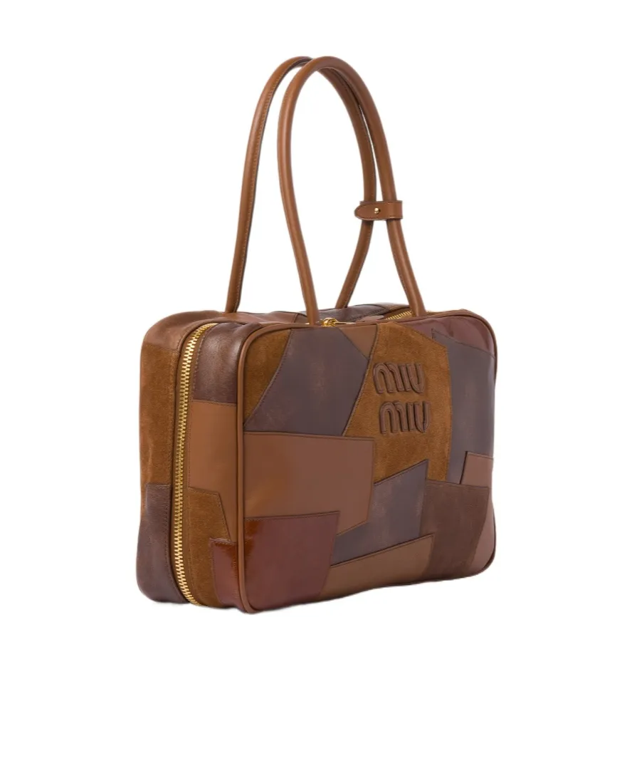 Miu Miu Panelled Zipped Beau Bag