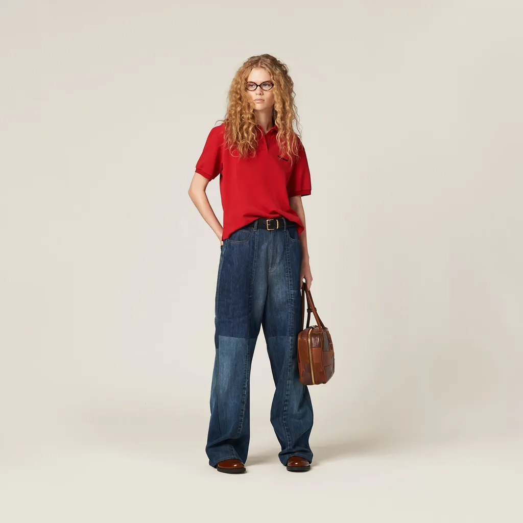 Miu Miu Panelled Zipped Beau Bag
