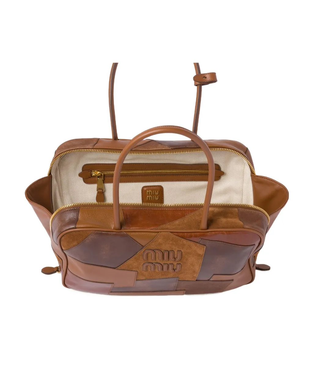 Miu Miu Panelled Zipped Beau Bag